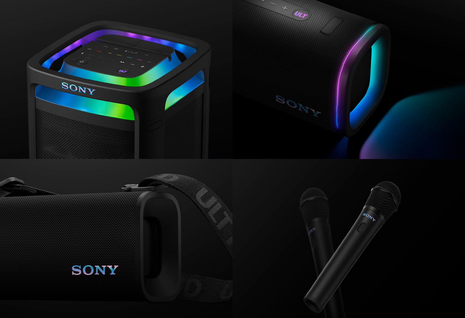 4 nuevos productos mostrados en una cuadrícula de lado a lado