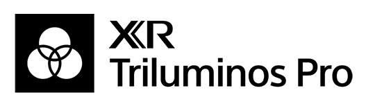 Logotipo de XR Triluminos Pro